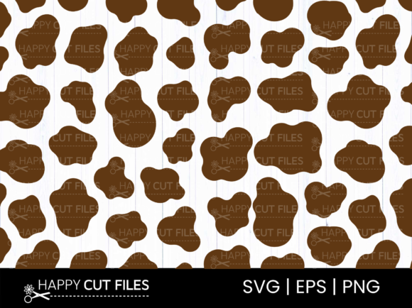 Brown Cow Print