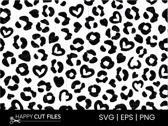 Cheetah Heart Print Pattern SVG: A Versatile Design for Modern Creators