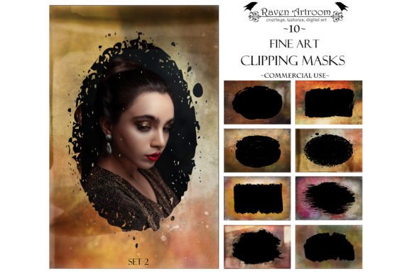 Fine Art Clipping Masks and Photo Overlays: Enhancing Creativity in Digital Projects