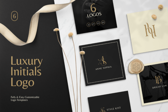 INITIALS LOGO - Luxury Initials Logos