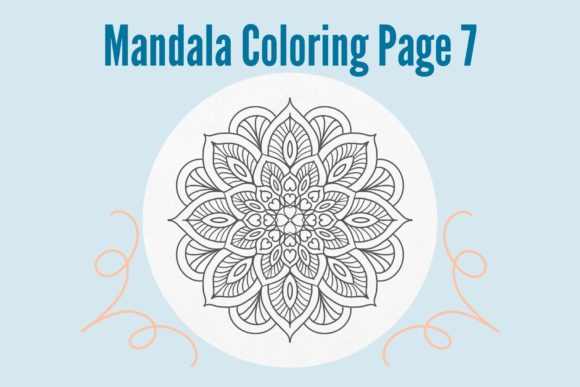 Mandala Coloring Page 7