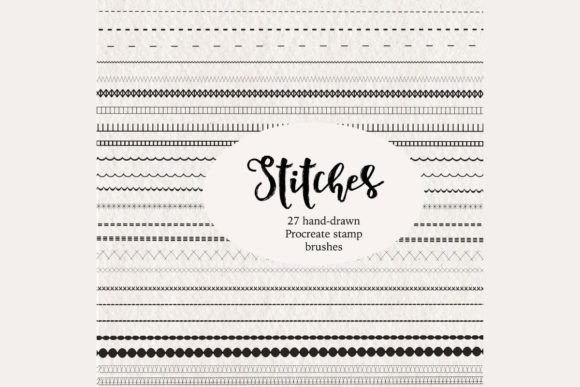 Procreate Stitches Brush Stamps: A Versatile Tool for Artists and Designers